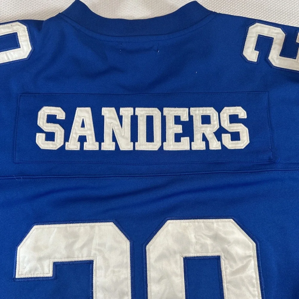Authentic Barry Sanders Mitchell & Ness Jersey Detroit Lions 90s Sz 52 XXL NFL - Picture 13 of 16